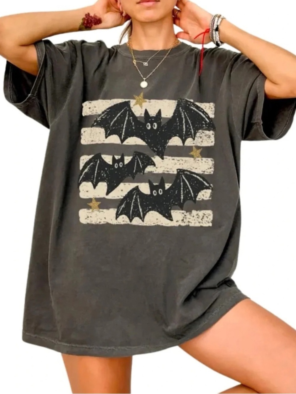 Comfort Colors Pepper Bat Graphic T-Shirt For Unisex